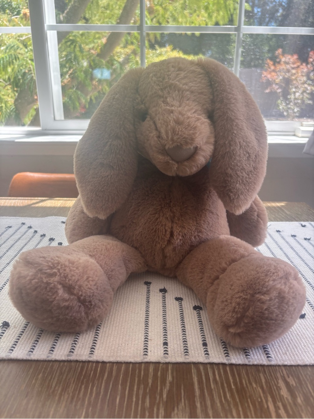 Manhattan Toy Plush Bunny Rabbit Brown Soft Stuffed Animal w/ Tag